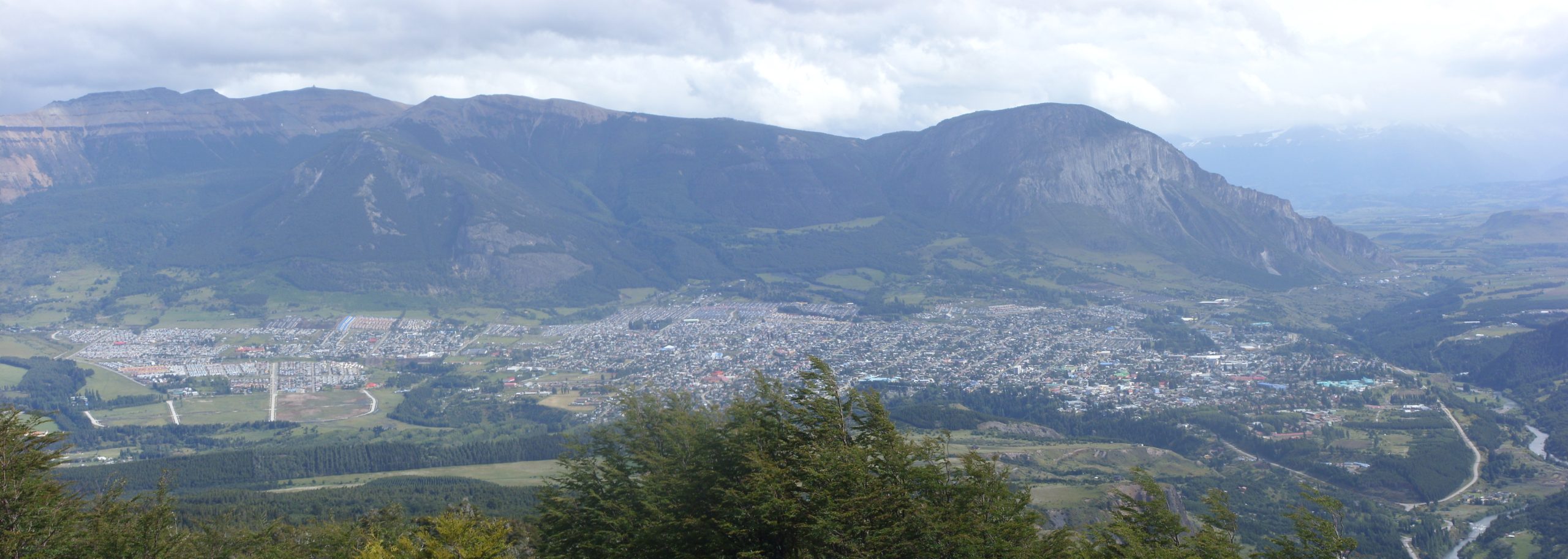 Coyhaique desde el cerro Cinchao
